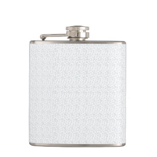 A completely white, featureless surface fills the flask
