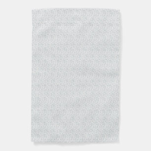 A completely white, featureless surface fills the  garden flag