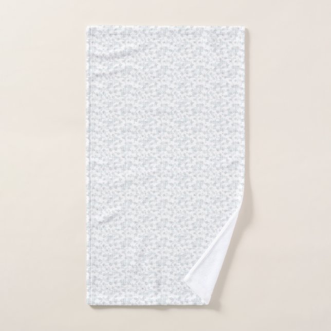 A completely white, featureless surface fills the  hand towel  (Hand Towel)