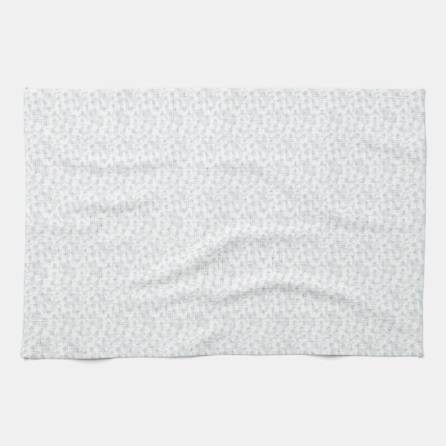 A completely white, featureless surface fills the  kitchen towel (Horizontal)