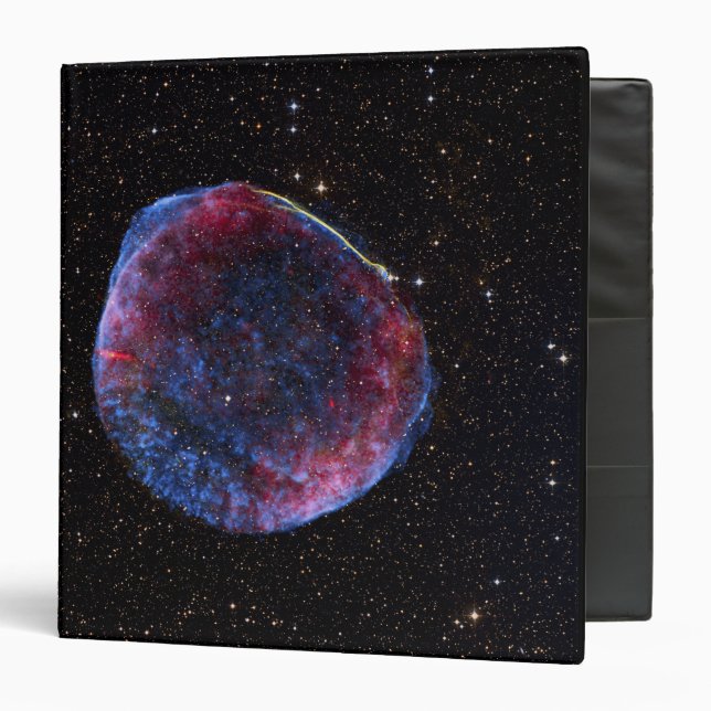 A composite image of the SN 1006 supernova remn 3 Ring Binder (Front/Inside)