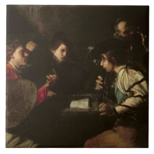 A Concert, c.1610-20 (oil on canvas) Tile