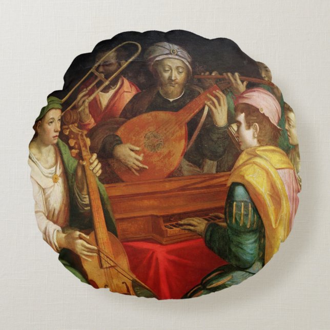 A Concert Round Pillow (Front)