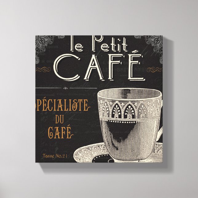 A Contemporary Cup of Coffee Canvas Print (Front)