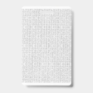 A contemporary wallpaper design showcasing an arra badge