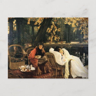 A Convalescent - James Tissot Postcard