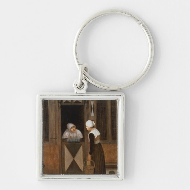 A Conversation in the Street Keychain (Front)