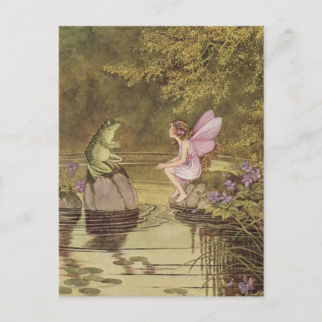 a conversation.. postcard (Front)