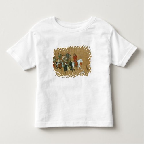 A convoy of Mongols Chinese 14th century Toddler T_shirt