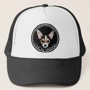A Cool Original Chihuahua Black & Brown Graphic Trucker Hat