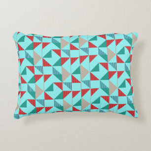 A Cool Retro Pattern Design Accent Pillow