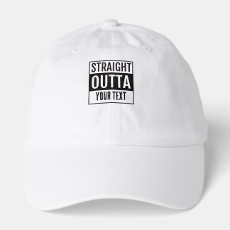 A cool straight outta hat