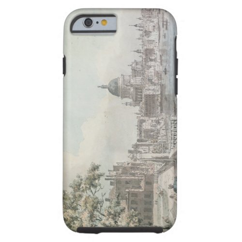 A copy of part of a drawing by Canaletto of St P Tough iPhone 6 Case