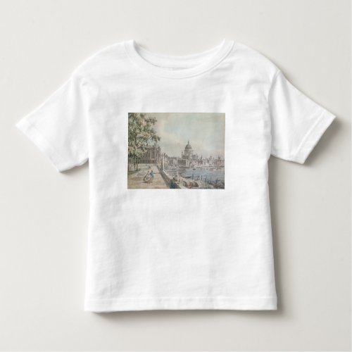 A copy of part of a drawing by Canaletto of St P Toddler T_shirt