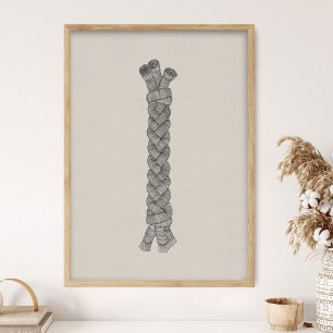 A Cord of 3 Strands, Ecclesiastes 4_12, Bible WALL Poster