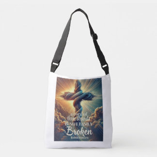 "A cord of three strands" Ecclesiastes 4:12 Crossbody Bag