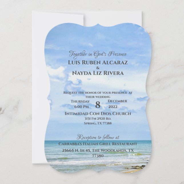 A Cord Of Three Strands Turquoise Beach (Front)