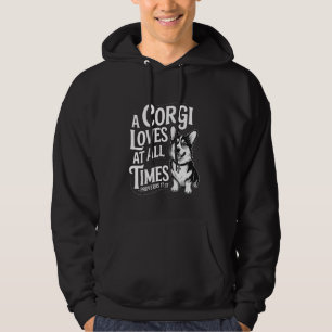 A Corgi Loves At All Times Christian Pet Lover Hoodie