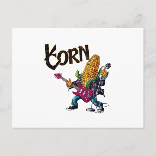 a corn postcard (Front)