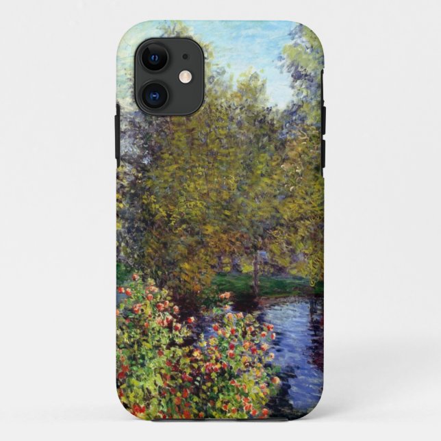 A Corner of the Garden at Montgeron Case-Mate iPhone Case (Back)