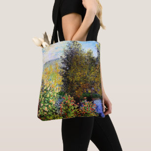 A Corner of the Garden at Montgeron Tote Bag