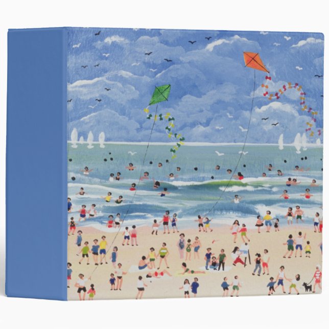 A Cornish Beach 3 Ring Binder (Front/Spine)