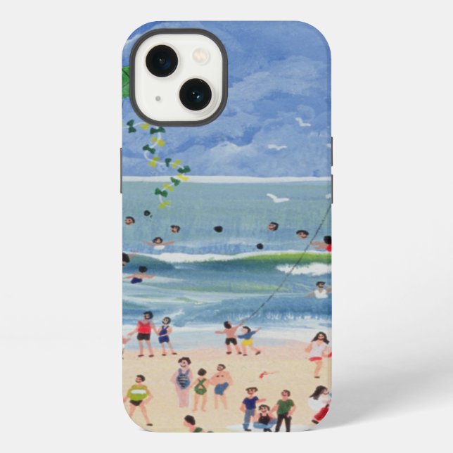 A Cornish Beach Iphone Case (Back)