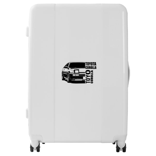 A corola on travling bag (Front)