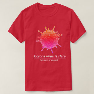a Corona virus(COVID-19) design. T-Shirt