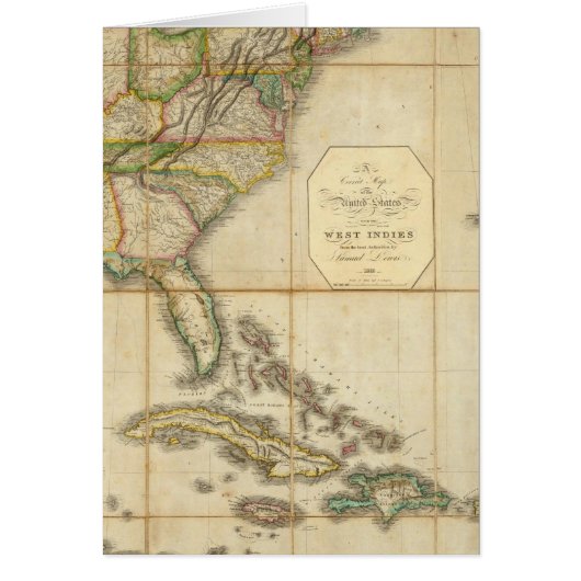A Correct Map of the United States Cards (Front)