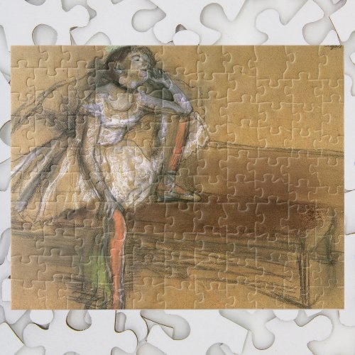 A Coryphee Resting by Edgar Degas Vintage Ballet Jigsaw Puzzle