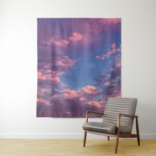 A Cotton Candy Sky Tapestry