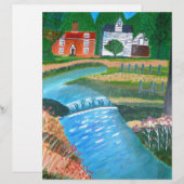 A Country Stream (Front/Back)