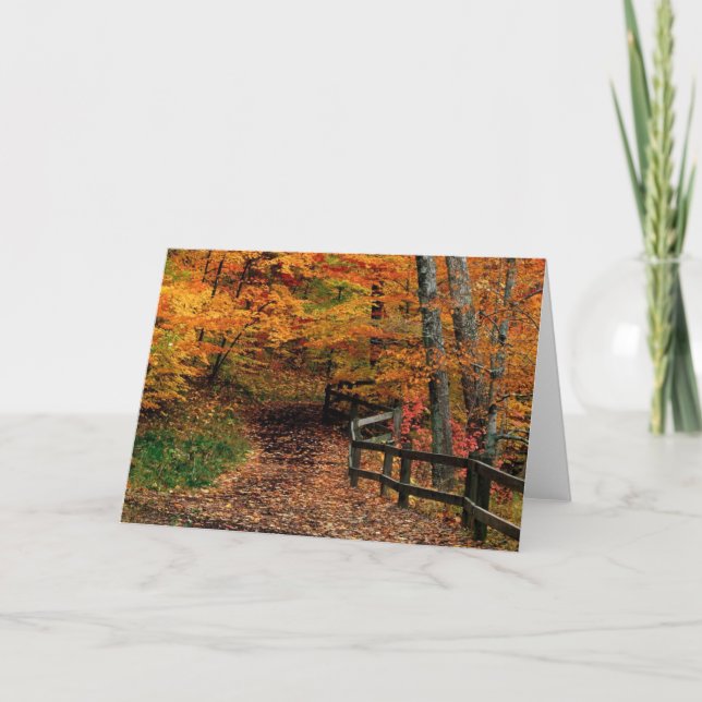 A Country Walk Card (Front)