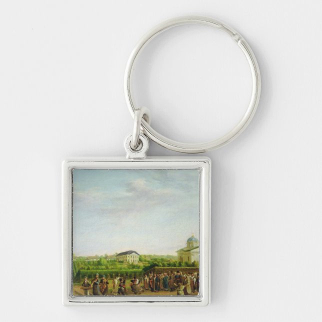 A country wedding keychain (Front)