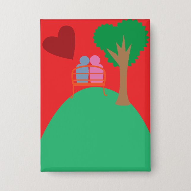 A Couple Dating  Button (Front)