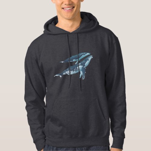 A Couple of Humpback Whales Hoodie