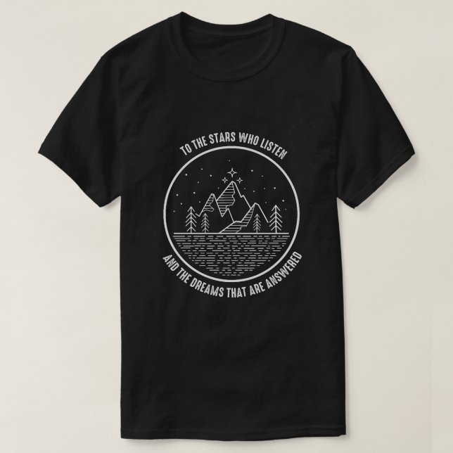 A Court of Mist and Fury Quote T-Shirt (Design Front)