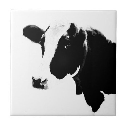 A Cow Is a Milk Container Ceramic Tile