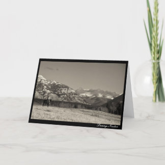 A Cowboy's Life Card