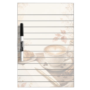 A Cozy Cup of Reflection Dry Erase Board