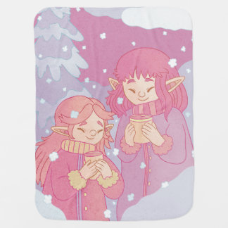A Cozy Morning Coffee Baby Blanket
