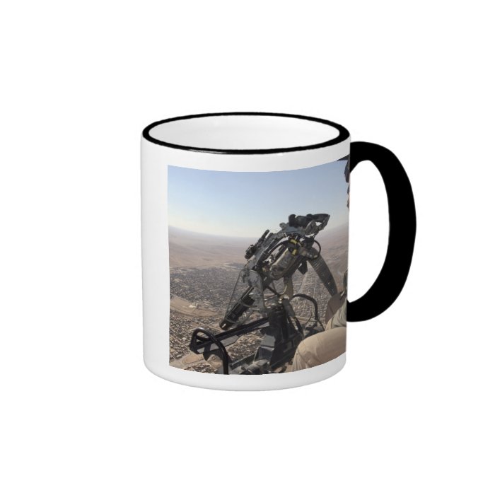 A crew chief looks for suspicious activity mug