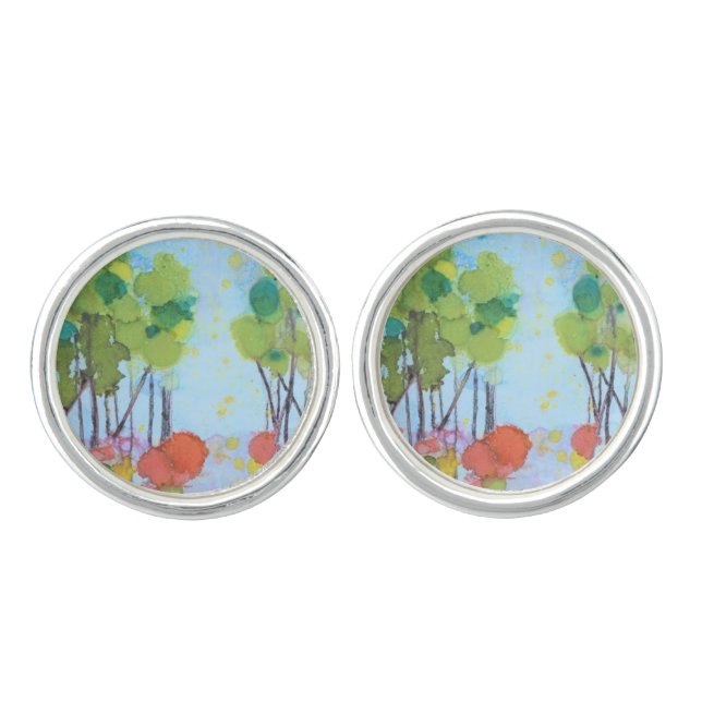 A Crisp Fall Day Cufflinks (Front)