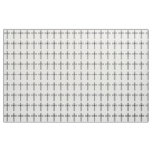 A cross of hearts fabric