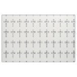 A Cross of Roses Fabric