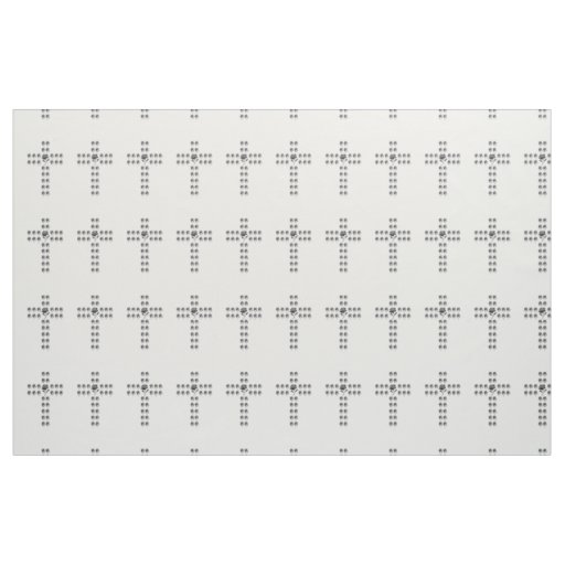 A Cross of Roses Fabric