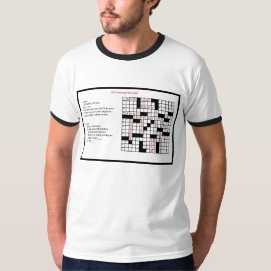 A Crossword for Dad T-Shirt