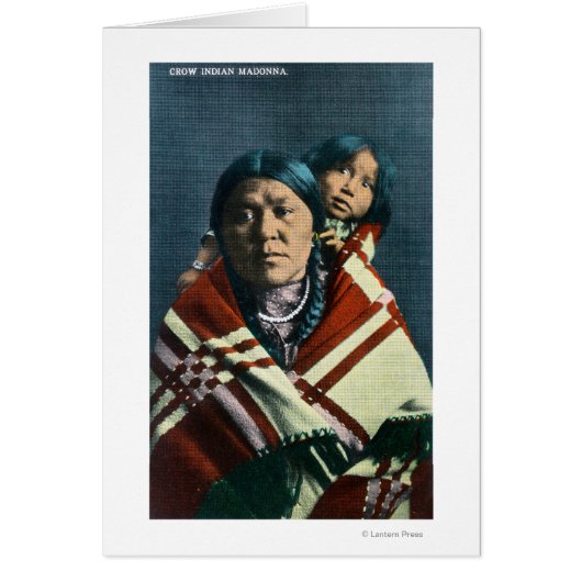 A Crow Indian Madonna and Child Cards (Front)