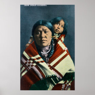 A Crow Indian Madonna and Child Poster